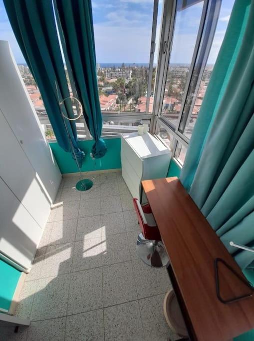 Traumhafte Wohnung Mit Panoramablick Und Pool Playa del Ingles  Dış mekan fotoğraf