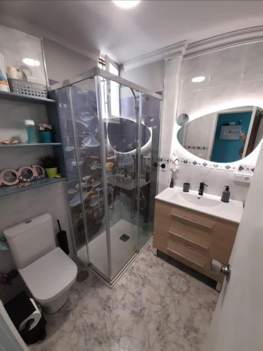 Traumhafte Wohnung Mit Panoramablick Und Pool Playa del Ingles  Dış mekan fotoğraf